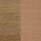 Gracie Modern Bar Stool, Boucle Upholstered Chair and Brushed Wooden Legs