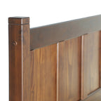 Grain Wood Furniture Shaker Solid Wood Panel Platform Bed