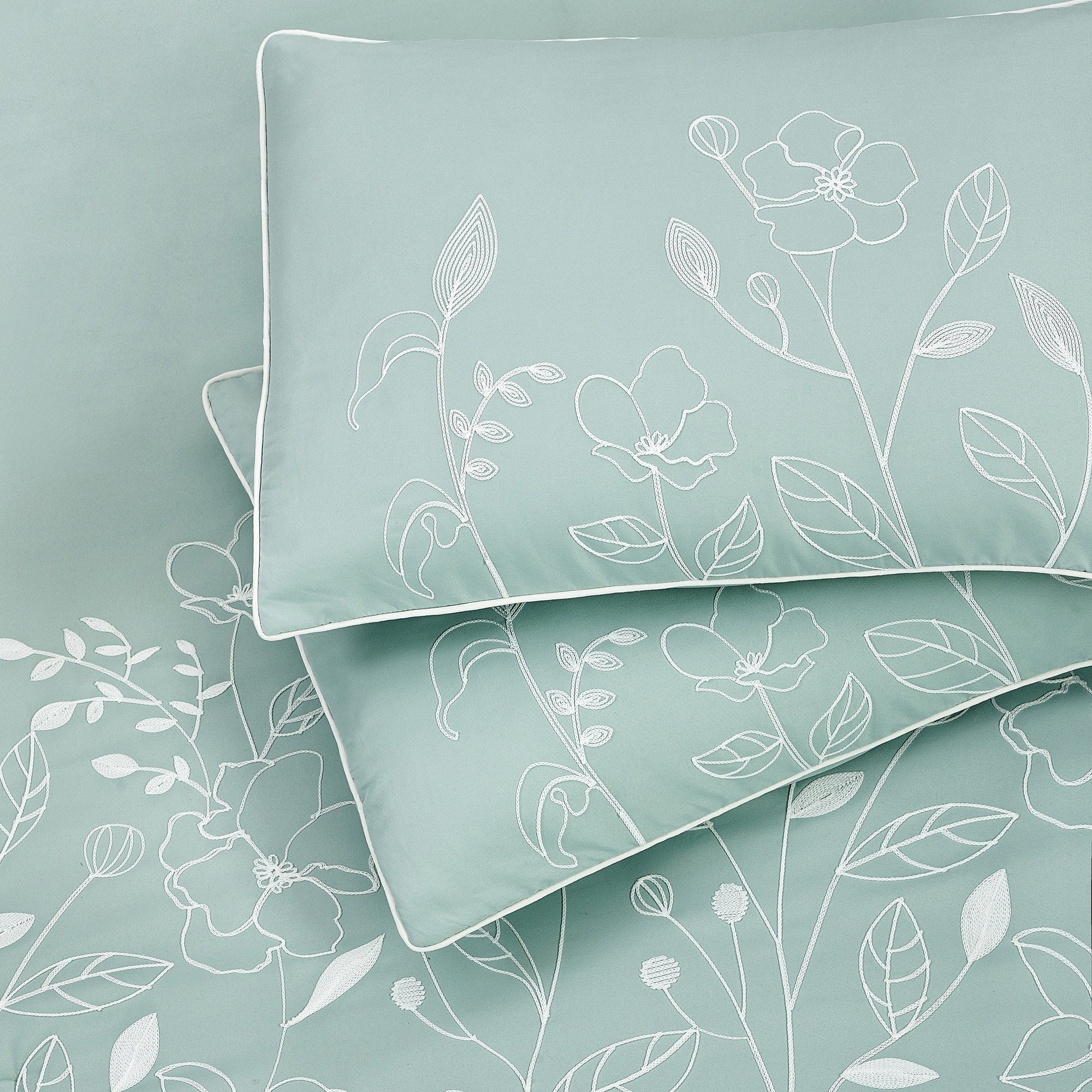 Nanshing Taylor 7 Piece Floral Botanical Comforter Set