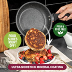 Granitestone Pro Premier Hard Anodized 13 Piece Nonstick Cookware Set