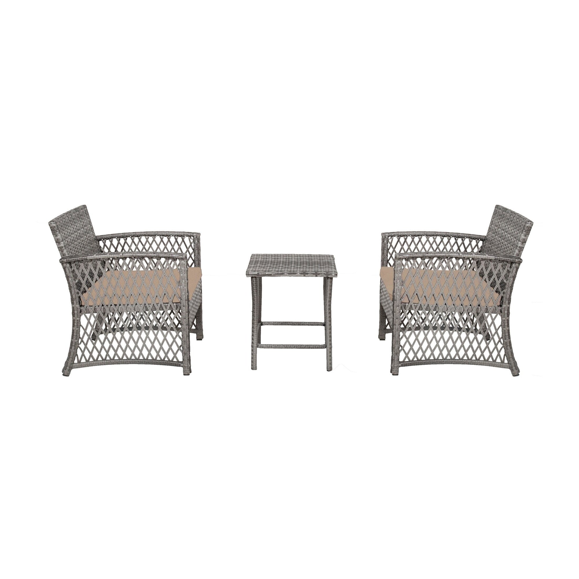 Heritage Outdoor 3-piece Wicker Bistro Patio Set