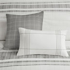 Harbor House Morgan 6 Piece Cotton Jacquard Oversized Comforter Set