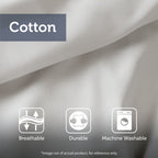 Harbor House Morgan 6 Piece Cotton Jacquard Oversized Comforter Set