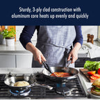 Henckels Clad H3 10-pc Stainless Steel Cookware Set