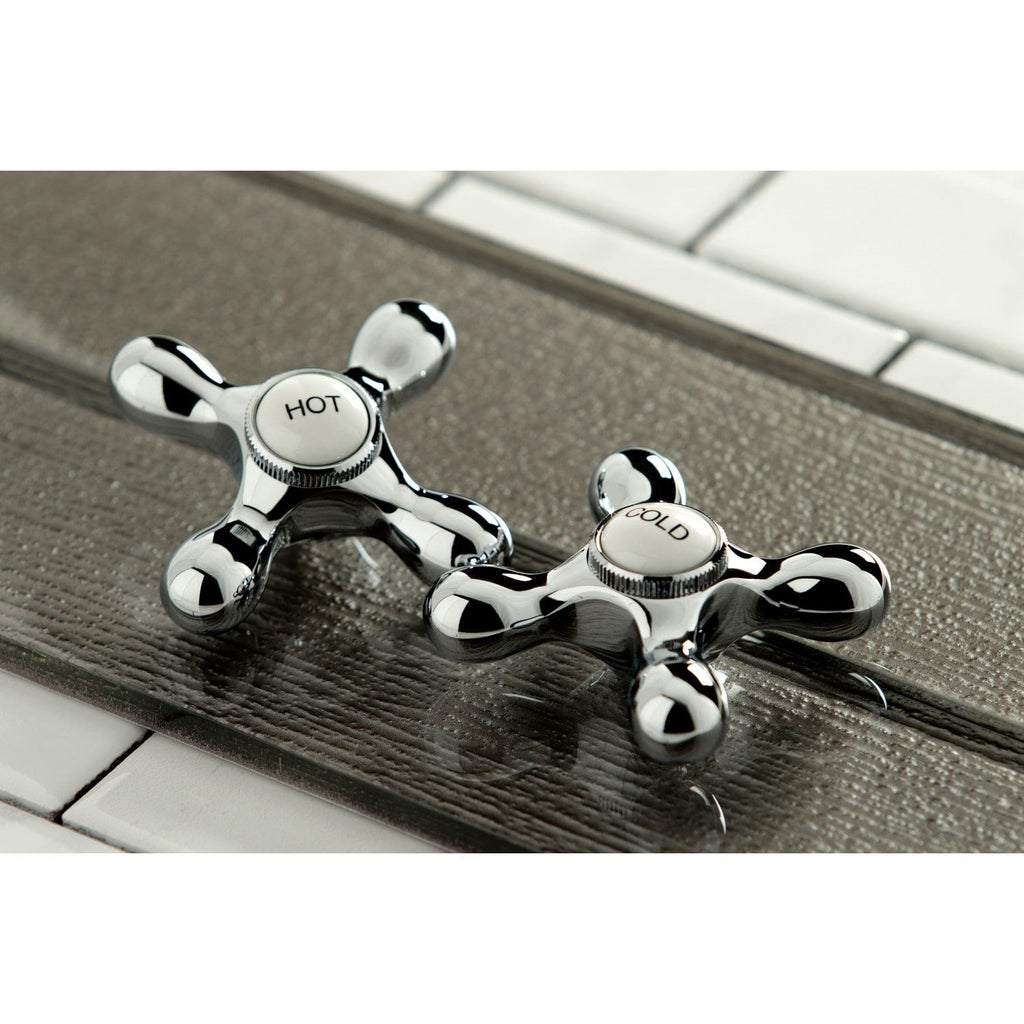 Heritage Bridge Kitchen Faucet with Brass Sprayer