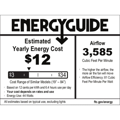 Hunter 52 Canyon Ridge Indoor / Outdoor Ceiling Fan LED Light, Handheld Remote - Farmhouse, Rustic, Industrial