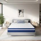 SweDrea 10in. Medium Firm Pillow Top Innerspring Mattress for Back Pain Relief and Cooling with CertiPUR-US, SGS and OEKO-TEX