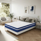 SweDrea 10in. Medium Firm Pillow Top Innerspring Mattress for Back Pain Relief and Cooling with CertiPUR-US, SGS and OEKO-TEX