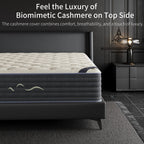 SweDrea 14 in. Luxurious Double-Sided Hybrid Mattress – Medium/Firm with CertiPUR-US, SGS and OEKO-TEX