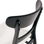 Abrielle Mid-Century Modern Upholstered Rubberwood Dining Chair (Set of 2) by Christopher Knight Home