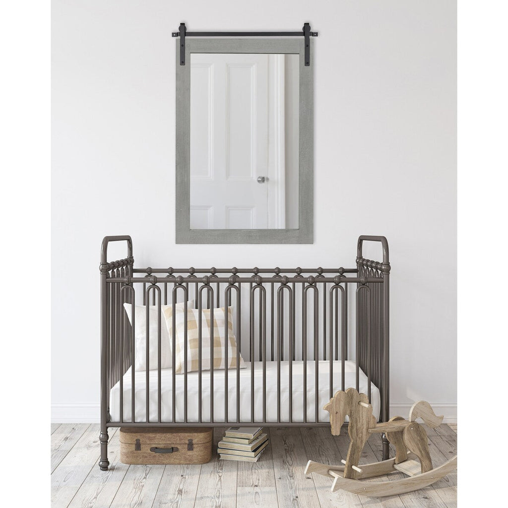 Kate and Laurel Cates Rustic Rectangular Wall Mirror