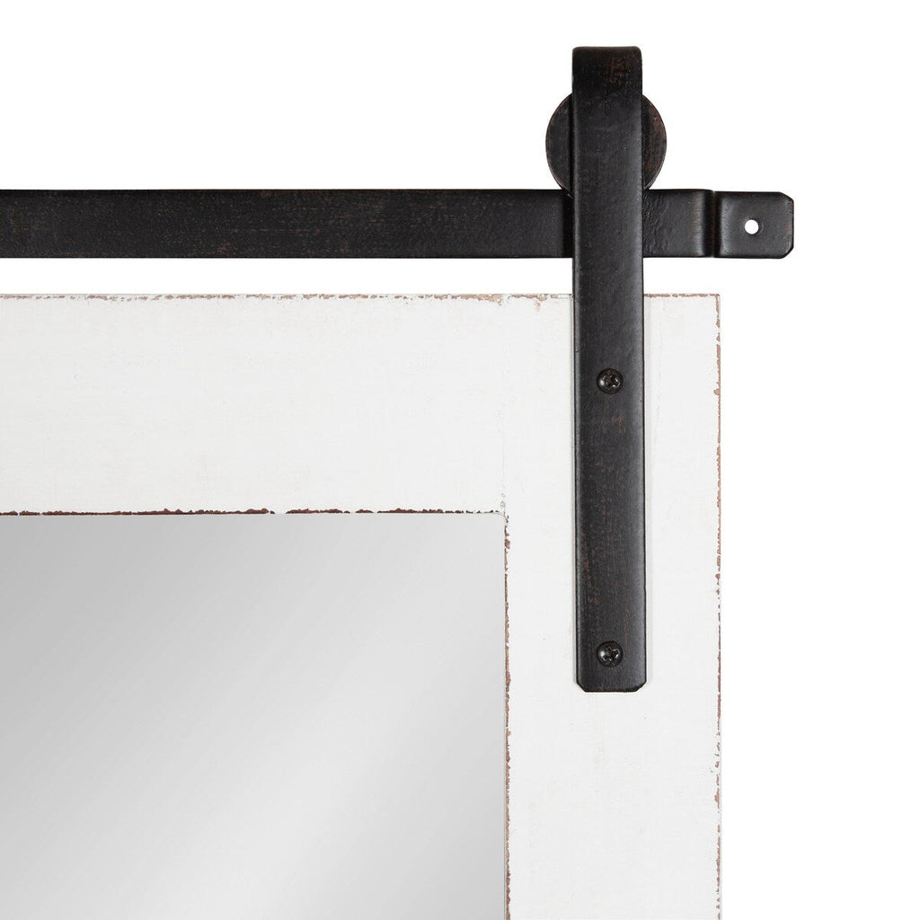 Kate and Laurel Cates Rustic Rectangular Wall Mirror