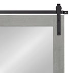 Kate and Laurel Cates Rustic Rectangular Wall Mirror
