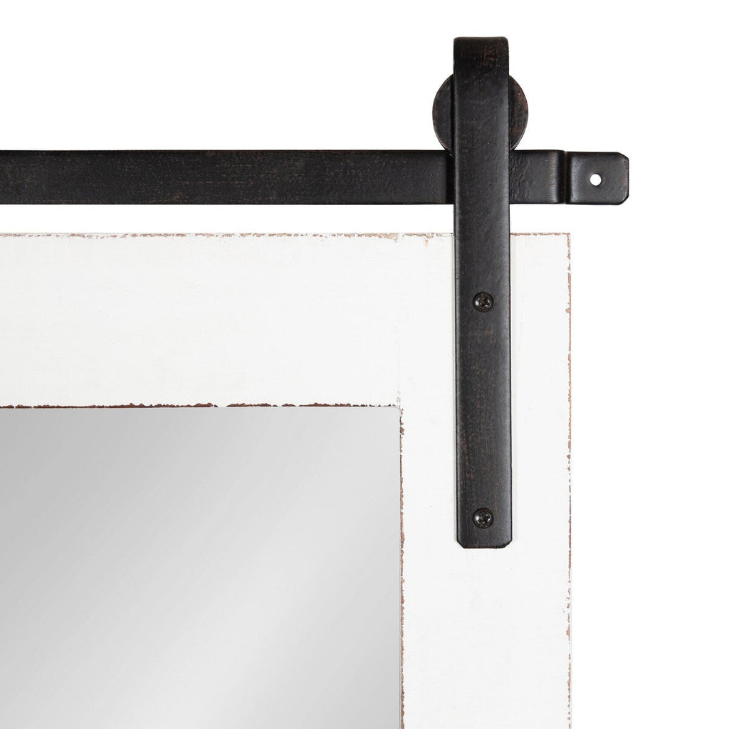 Kate and Laurel Cates Rustic Rectangular Wall Mirror