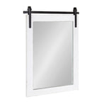 Kate and Laurel Cates Rustic Rectangular Wall Mirror
