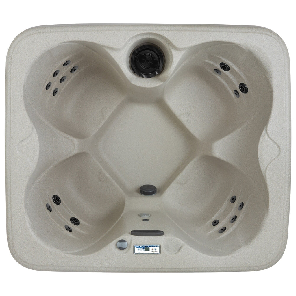 Lifesmart LS100 4-Person 13-Jet 110v Plug and Play Spa with Underwater LED Light
