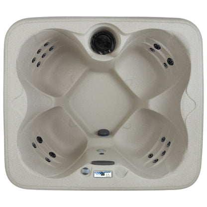 Lifesmart LS100 4-Person 13-Jet 110v Plug and Play Spa with Underwater LED Light