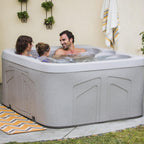 Lifesmart LS100DX 4-Person 20-Jet 110v Plug and Play Spa with Waterfall