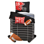 Lush Decor American Football Reversible Oversized Kids Quilt