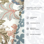 Lush Decor Sydney Reversible 3-Piece Comforter Set