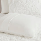 Madison Park Aeriela Tufted Cotton Chenille Damask Comforter Set