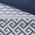 Madison Park Christian 7-piece Geometric Jacquard Comforter Set