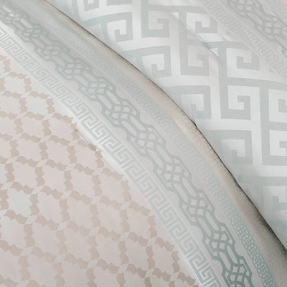 Ensemble de couette jacquard géométrique Madison Park Christian 7 pièces
