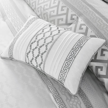 Ensemble de couette jacquard géométrique Madison Park Christian 7 pièces