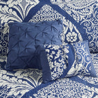 Madison Park Marcella 7 Piece Cotton Printed Comforter Set