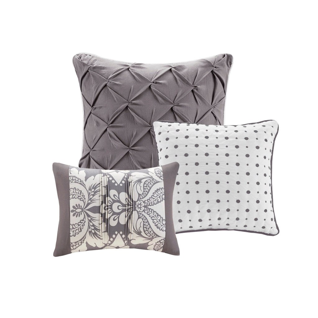 Madison Park Marcella 7 Piece Cotton Printed Comforter Set