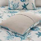Madison Park Pacific Grove 7 Piece Cotton Sateen Comforter Set