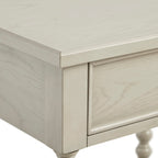 Madison Park Signature Beckett Turned Wood Spindle Nightstand with Drawer & Shelf