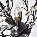 Maxax 4 - Light Unique Classic / Traditional Chandelier with Crystal Accents
