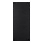 Metallic Stylish Beveled Reflective Silver Full Length Wall Mirror