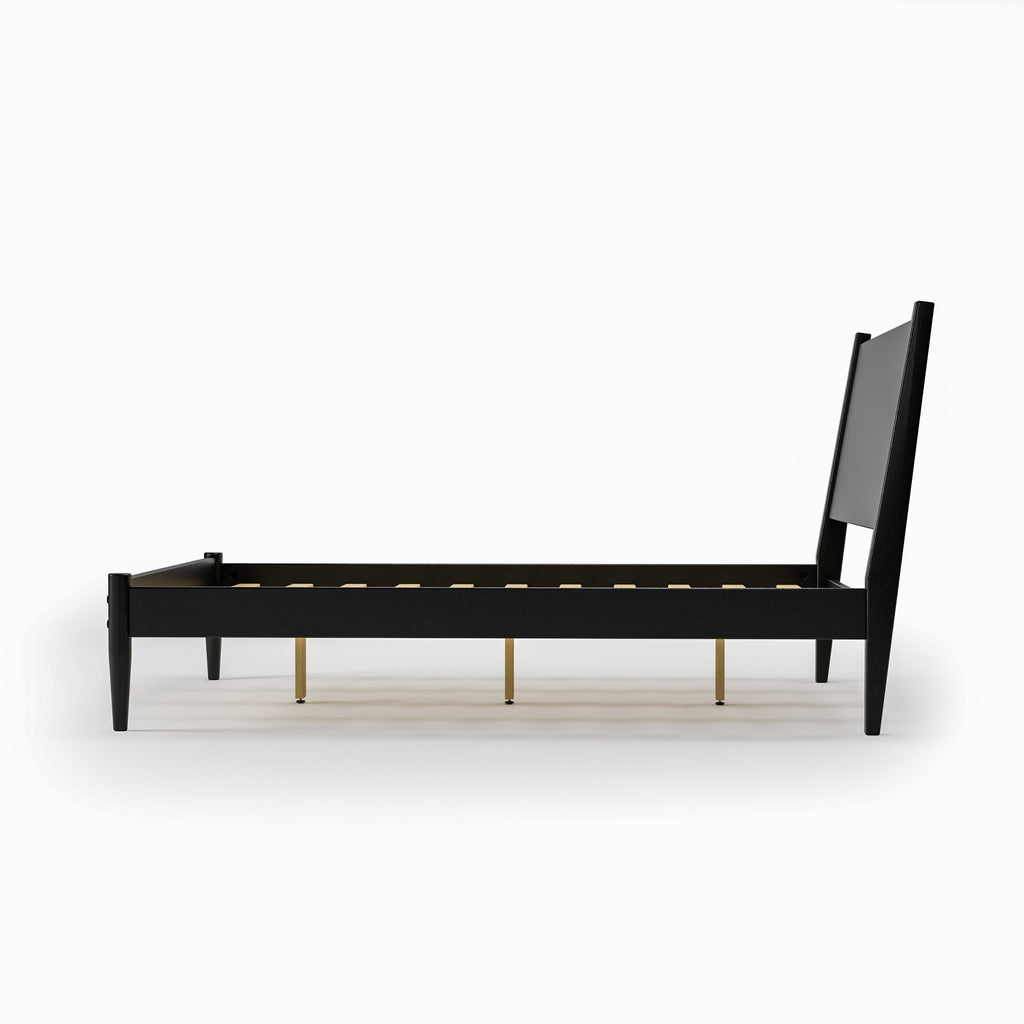 Mid-Century Panel Bed