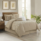 Nanshing Taylor 7 Piece Floral Botanical Comforter Set