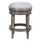 New Ridge Home Goods Chapman Backless Swivel 26 Counter-Height Bar Stool - Counter Height