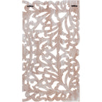 Norma Floral Hand Carved Natural Wooden 48x28-inch 3-Panel Wall Art