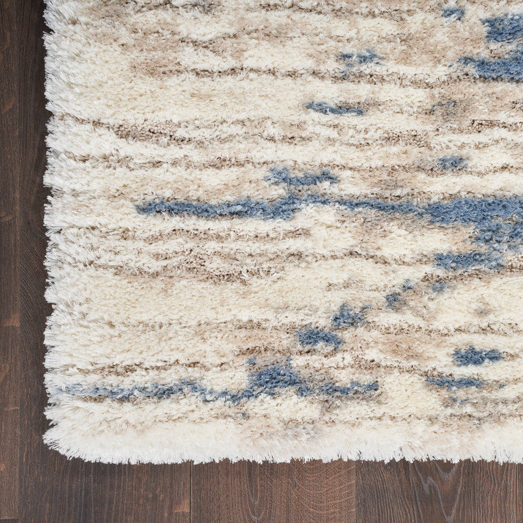 Nourison Luxurious Shag Abstract Glam Ultra Plush Pile Area Rug