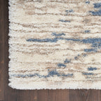 Nourison Luxurious Shag Abstract Glam Ultra Plush Pile Area Rug
