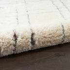 Nourison Luxurious Shag Ultra Plush Pile Abstract Geometric Area Rug