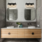 Ora Modern Dimmable Crystal Bathroom Light Fixtures Over Mirror Glam Vanity Lights