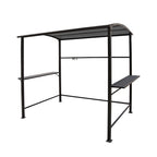 Outdoor 5 ft. x 8 ft. Steel Frame Grill Gazebo Canopy Barbecue Shelter