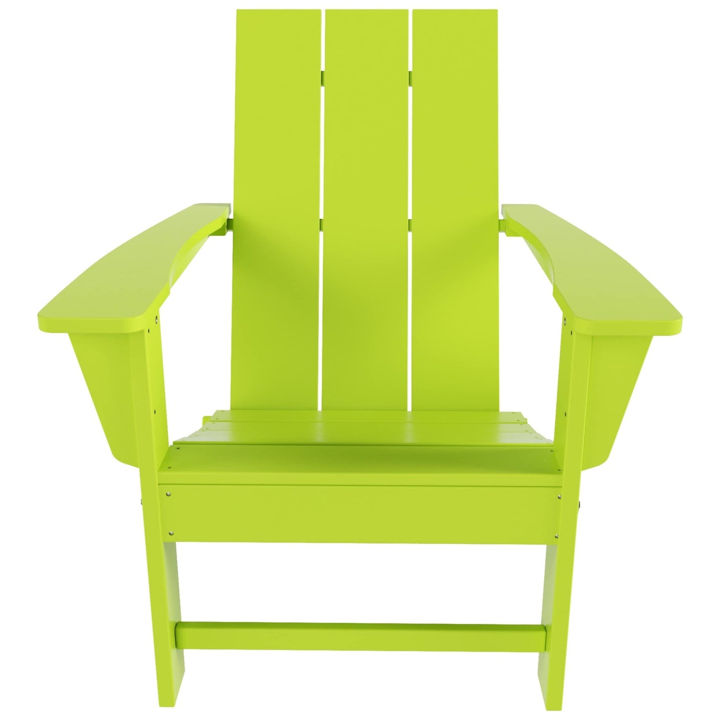Chaise Adirondack pliante Polytrends Shoreside moderne et écologique, idéale pour les commerces et les résidences, toutes saisons