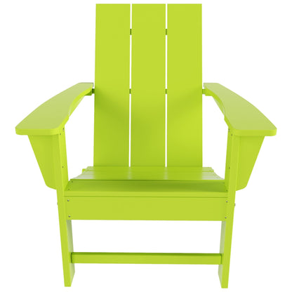 Chaise Adirondack pliante Polytrends Shoreside moderne et écologique, idéale pour les commerces et les résidences, toutes saisons