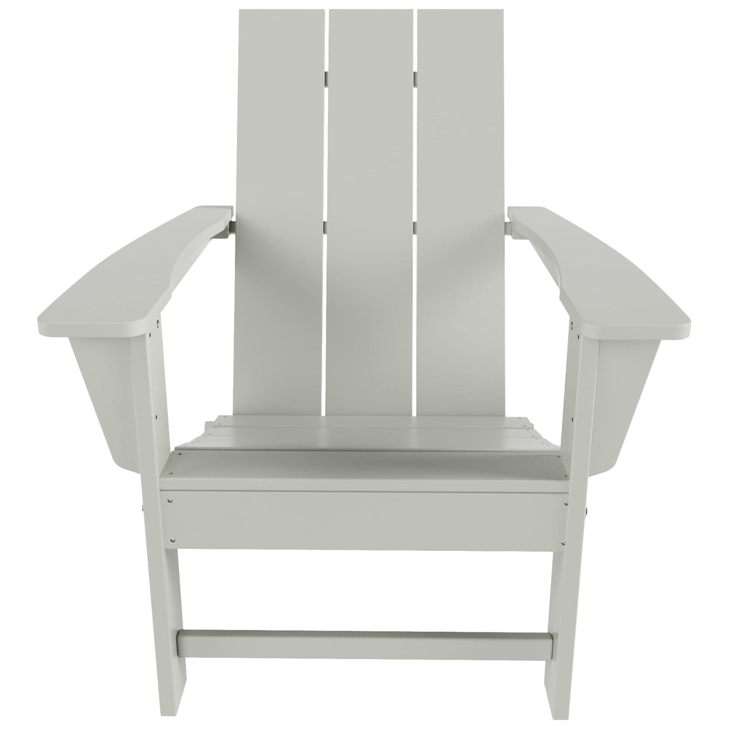Chaise Adirondack pliante Polytrends Shoreside moderne et écologique, idéale pour les commerces et les résidences, toutes saisons