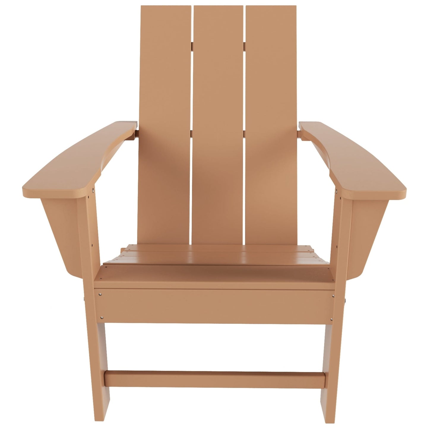Chaise Adirondack pliante Polytrends Shoreside moderne et écologique, idéale pour les commerces et les résidences, toutes saisons