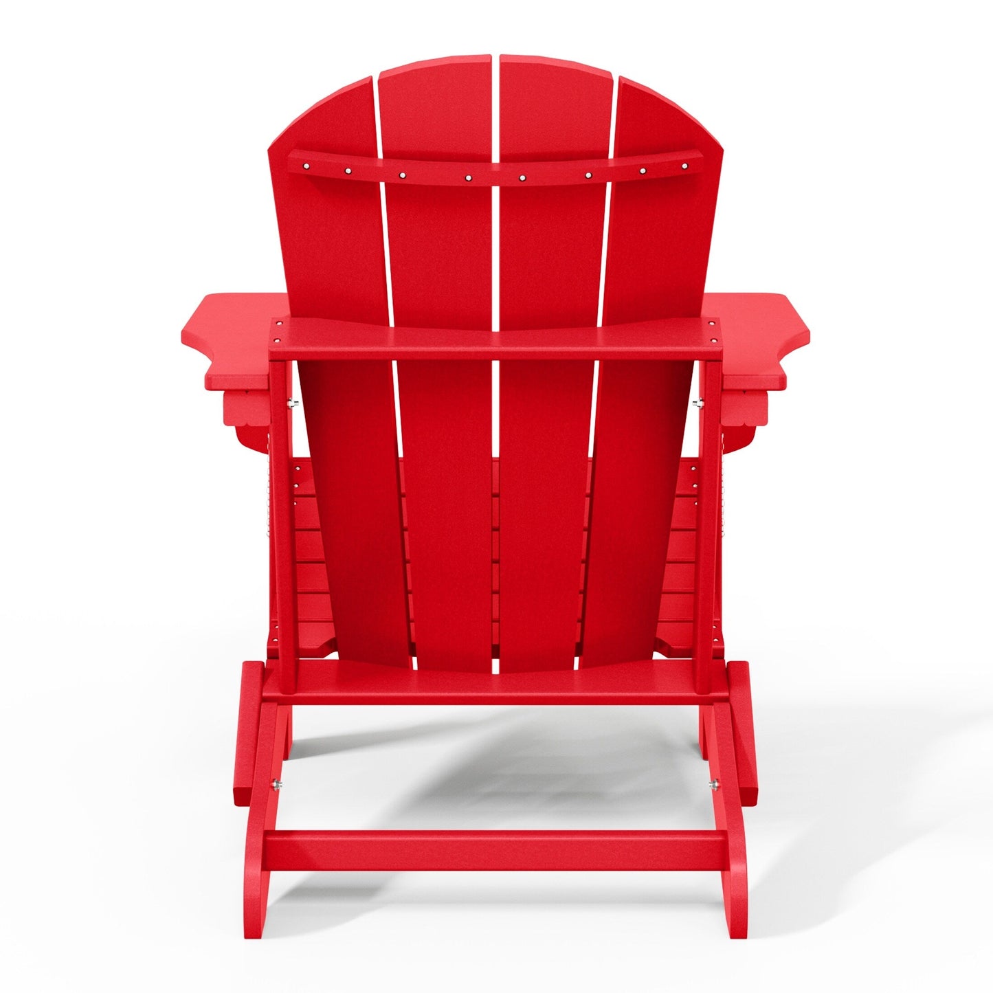Chaises pliantes Adirondack Polytrends Laguna résistantes aux intempéries (lot de 2)