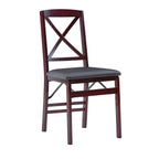 Porch & Den Espresso Folding Chair (Set of 2)