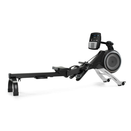 ProForm 750R ; Rameur avec 5 écrans, support de tablette intégré et design compact